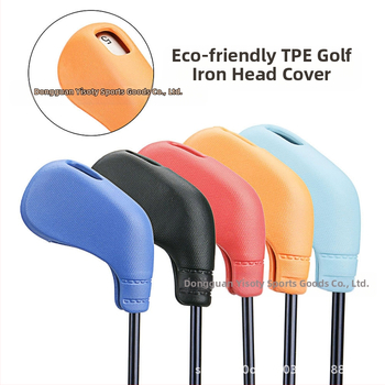 Προστατευτικό κάλυμμα μπαστούνι γκολφ από μαλακό καουτσούκ, ελαστικό σιδερένιο κάλυμμα γκολφ
