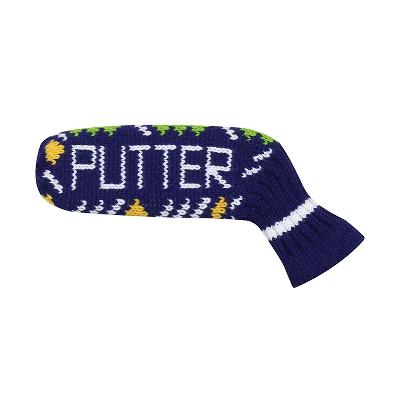 Golf tolórúd fedél gömbrúd fedél védőfedél kötött színes egyszerű kalapfedél