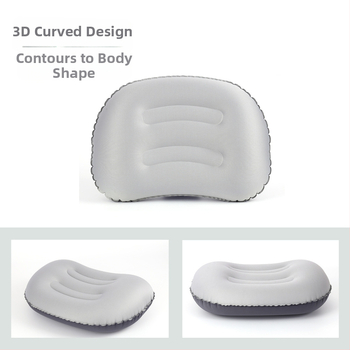 Надуваема възглавница за къмпинг на открито с интернет знаменитости, защита на врата при пътуване, лека възглавница за обяд в офиса на едро