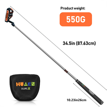 Γκολφ Putter Stand-up Club Ανδρικό Putter από Ανθρακονήματα, Τιτάνιο, Γυμναστήριο Putter Golf Putter