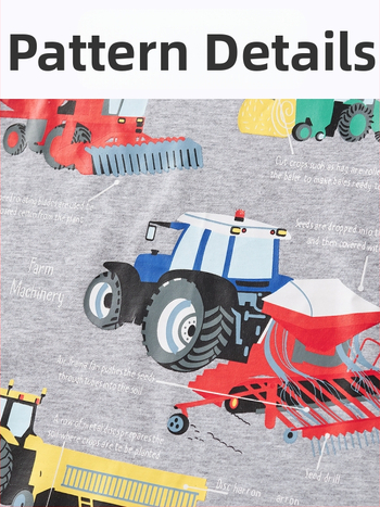 Gyerekruházat 2024 nyári ruházat fiúknak szürke rövid ujjú fiú pamut gyerek póló rajzfilmmintás nyári fél ujjú gyári