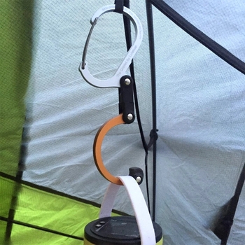 Πολυλειτουργική ορειβατική πόρπη από κράμα αλουμινίου, ορειβατική πόρπη τύπου D, εξωτερική ελεύθερη αγκράφα, περιστρεφόμενο γάντζο 360 μοιρών, χονδρική πώληση