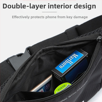 Sport deréktáska nőknek futáshoz mobiltelefon táska láthatatlan fitnesz öv női kis felszerelés táska férfi ultra könnyű divatos ins divat