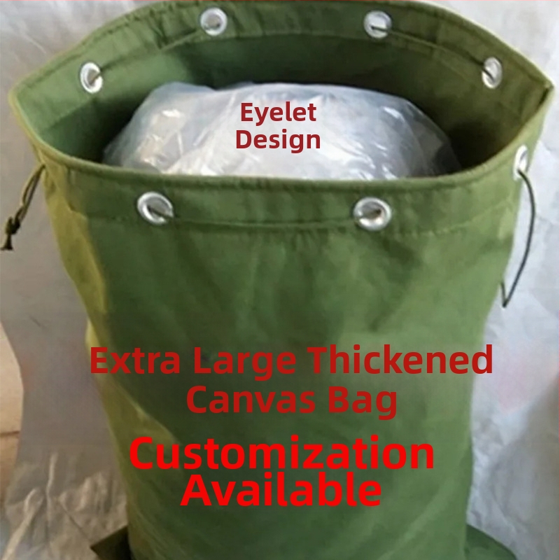 Чанта с изключително голям капацитет, удебелена платнена чанта, експресна чанта за прехвърляне, логистична транспортна чанта за дрехи, здрава квадратна чанта за съхранение