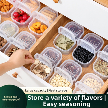 Κουτί αποθήκευσης μπαχαρικών, κουτί καρυκευμάτων ξηρού πιπεριού, σφραγισμένο καρύκευμα πιπεριού, μεγάλο υλικό κουζίνας, οκτάγωνο κουτί συσκευασίας κανέλας για οικιακή χρήση