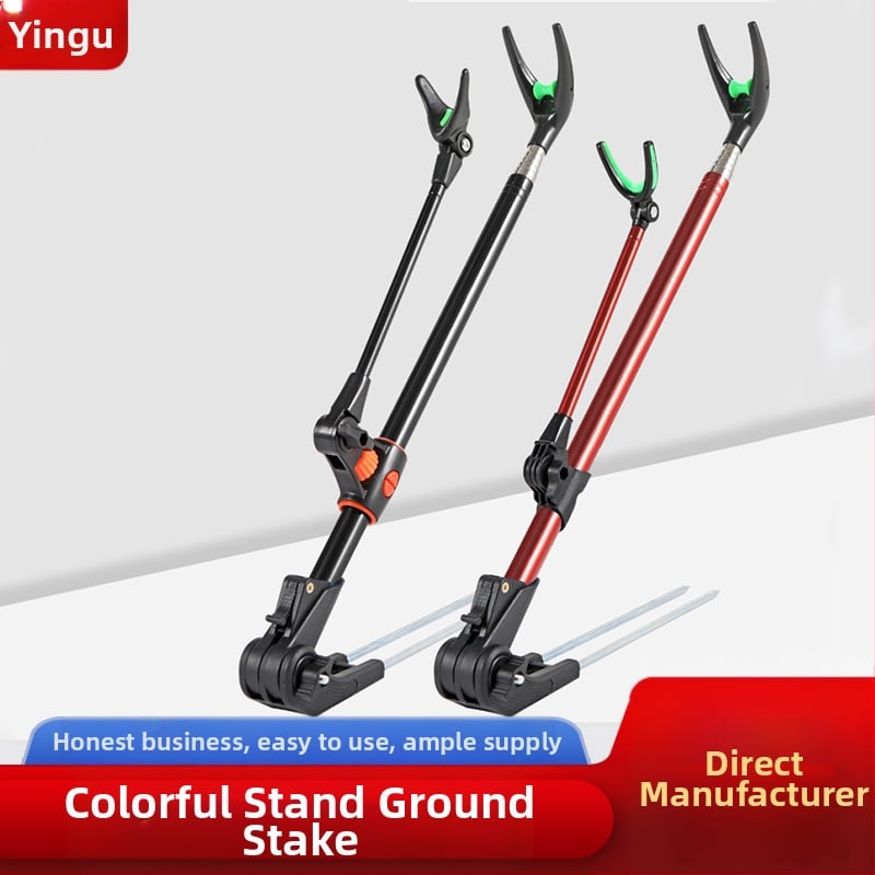 Скоба за въдица, цветно вмъкната, прибираща се въртяща се кутия за риболов, ръчна скоба за въдица, скоба за батерия от неръждаема стомана, скоба за въдица