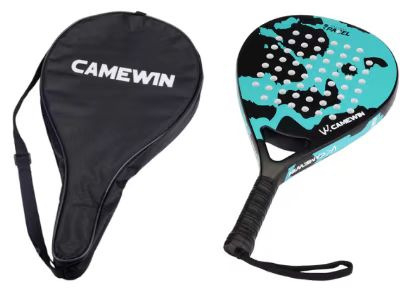 ŠALTINIO gamintojo spalvota teniso raketė, aukštos kokybės, populiari anglies pluošto narvelio teniso raketė, paplūdimio raketė