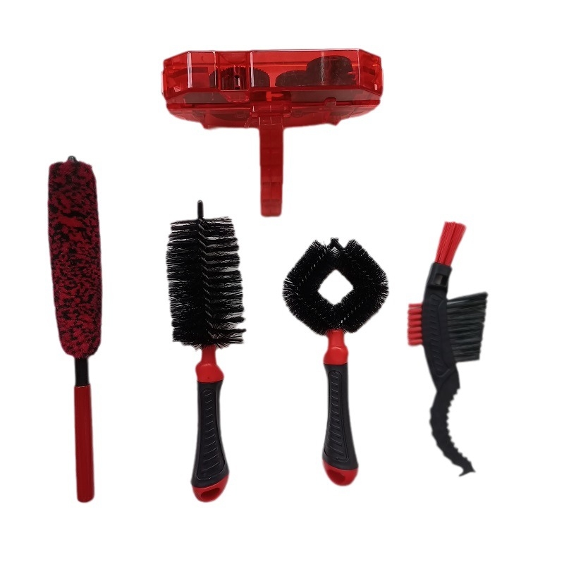 Határokon átnyúló új kerékpártisztító kefe öltöny hegyi kerékpár gumiabroncs kefe láncmosó karbantartó tisztítóeszköz