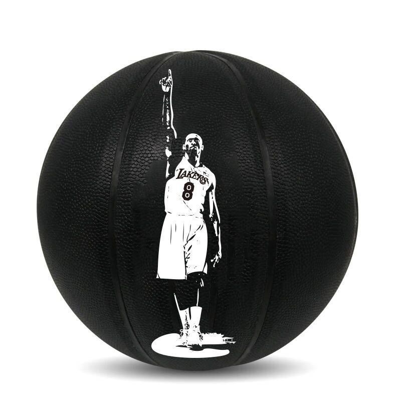 Лека версия баскетболна топка №7 №5 нестандартна, неплъзгаща се, устойчива на износване, състезателна циментова баскетболна топка за възрастни и деца, може да бъде гравирана, подаръчна топка