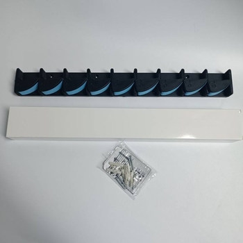 Piiriülene Amazoni üheksa-ühes õngeritva hoiuriiul Õngeritva riiul õngeritva seinale kinnitatav hoiuriiul