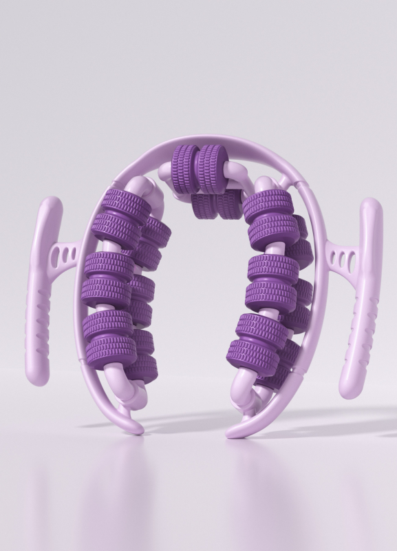 2025 Új jóga kerékgyűrű lábbilincs görgő láb mélyizom relaxációs masszázsberendezés fitnesz sportsegítség