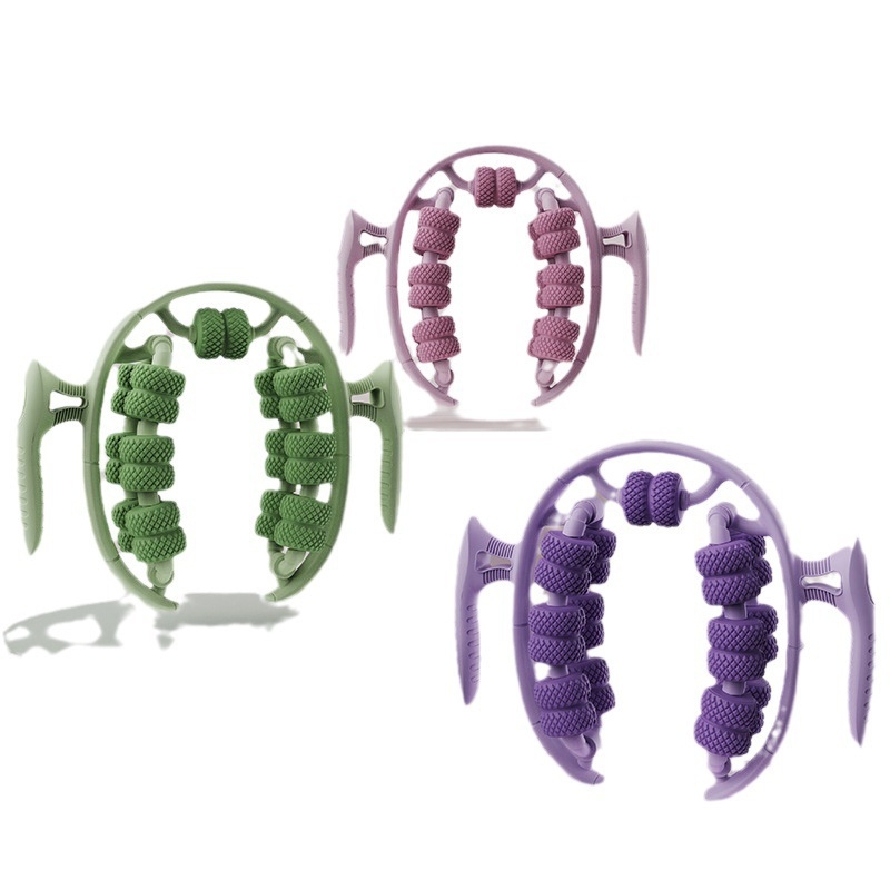 2025 Új jóga kerékgyűrű lábbilincs görgő láb mélyizom relaxációs masszázsberendezés fitnesz sportsegítség