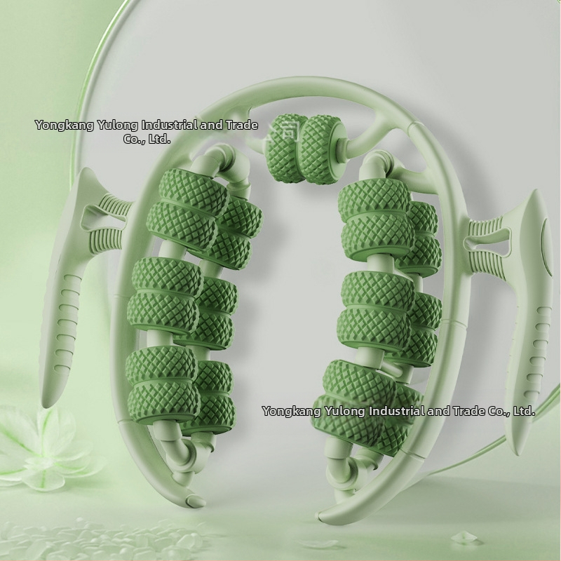 2025 Új jóga kerékgyűrű lábbilincs görgő láb mélyizom relaxációs masszázsberendezés fitnesz sportsegítség