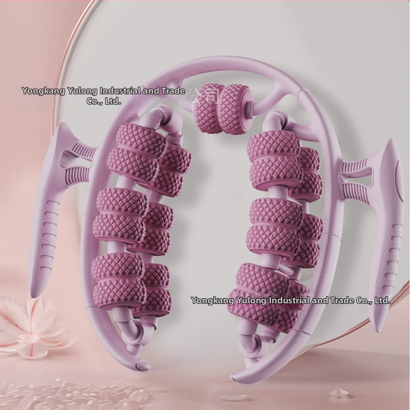 2025 Új jóga kerékgyűrű lábbilincs görgő láb mélyizom relaxációs masszázsberendezés fitnesz sportsegítség