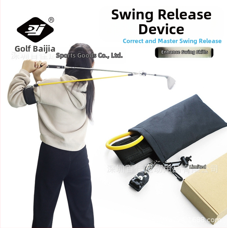 Baijia Golf Swing Release Trainer Férfi és Női Swing Power Rugalmas Gyakorlókötél Bj-232 Golflabda