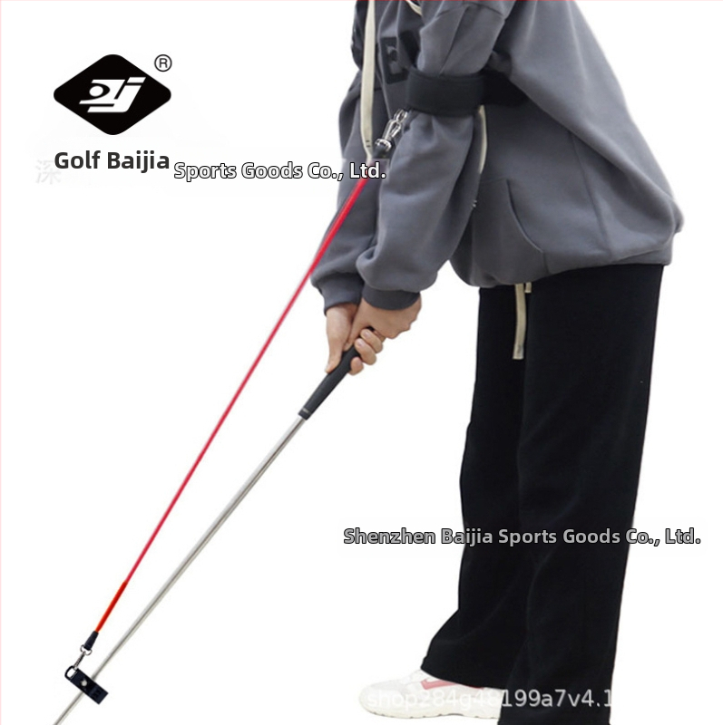Baijia Golf Swing Release Trainer Férfi és Női Swing Power Rugalmas Gyakorlókötél Bj-232 Golflabda