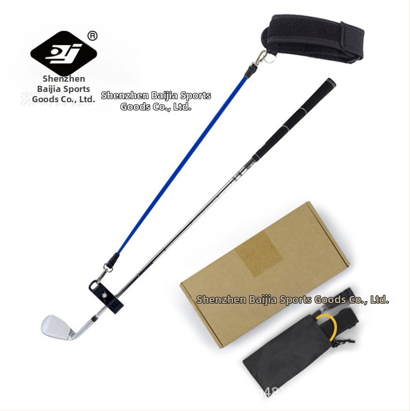 Baijia Golf Swing Release Trainer Férfi és Női Swing Power Rugalmas Gyakorlókötél Bj-232 Golflabda