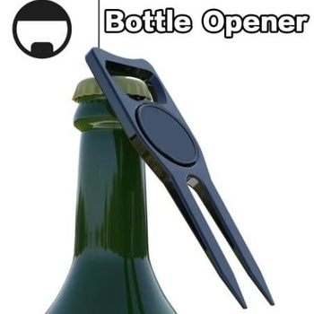 Εργαλείο Golf Six in One, Βάση Μπαστουνιού, Ανοιχτήρι Μπουκαλιού, Τσάντα Μπάλας Γκολφ, Αξεσουάρ Γκολφ