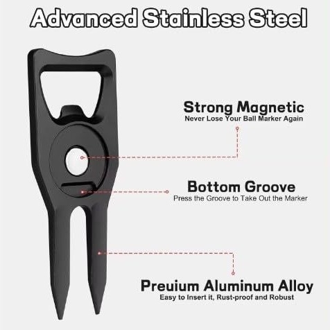 Golf hat az egyben eszköz, ütőtartó, üvegnyitó, golflabda táska, golfkiegészítők