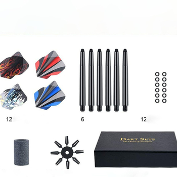 22g игли за дартс 6 алуминиева сплав, устойчива на падане, подаръчна кутия
