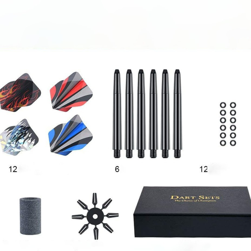 22g игли за дартс 6 алуминиева сплав, устойчива на падане, подаръчна кутия