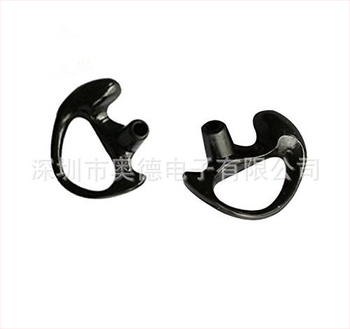 Keskkonnasõbralik silikoonist kolmnurkne kõrvaklappide hoidik, kolmevärviline, valikuline õhukanaliga kõrvatropp, must, väike suurus, keskmine suurus, pluss-suurus