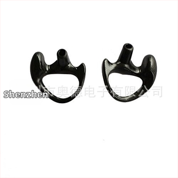 Keskkonnasõbralik silikoonist kolmnurkne kõrvaklappide hoidik, kolmevärviline, valikuline õhukanaliga kõrvatropp, must, väike suurus, keskmine suurus, pluss-suurus