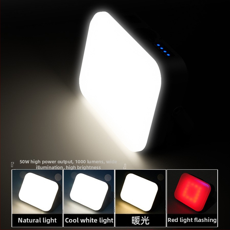 Naujas tarpvalstybinis LED kempingo stiliaus šviestuvas, palapinės šviestuvas, lauko daugiafunkcis kempingo stiliaus šviestuvas, krepšys, apšvietimas, arklio žibintas