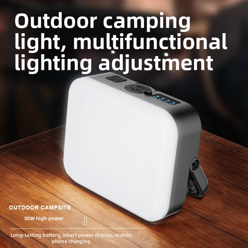 Naujas tarpvalstybinis LED kempingo stiliaus šviestuvas, palapinės šviestuvas, lauko daugiafunkcis kempingo stiliaus šviestuvas, krepšys, apšvietimas, arklio žibintas