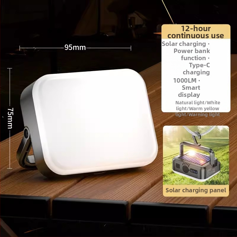 Uus piiriülene LED-kämpingustiilis valguskotiga telgivalgusti, õues kasutatav multifunktsionaalne SC-kämpingustiilis valguskotiga valgustus, hobuselatern