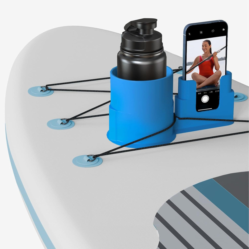 Kajaka dzērienu turētājs Sērfošanas dēļa kajaka dzērienu turētājs Telefona turētājs ar aukliņu