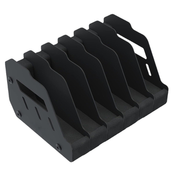 Ράφι επίδειξης πιστολιού, κουτί αποθήκευσης παιχνιδιών όπλων, ράφι αποθήκευσης πιστολιού 6 θέσεων, ράφι αποθήκευσης όπλων