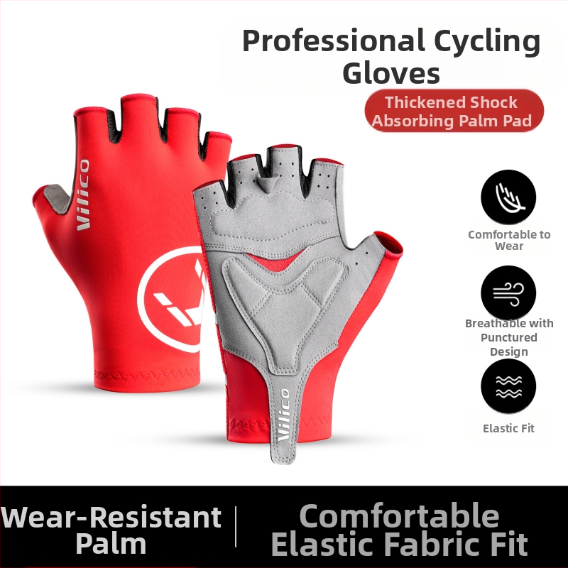 Parduodamos pavasario ir vasaros alpinizmo ir dviračių sportui skirtos smūgius sugeriančios pusės piršto pirštinės, neslystančios, atsparios dilimui, elastingos, kvėpuojančios dviračių pirštinės