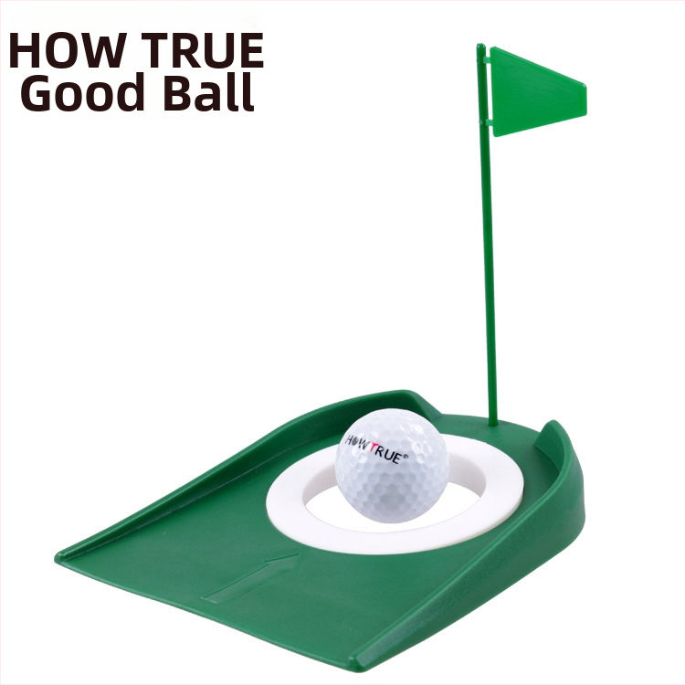 Népszerű golfütő korong, röpített, hordozható mini szimulált lyukkupa koronggolf gyakorló kellékek