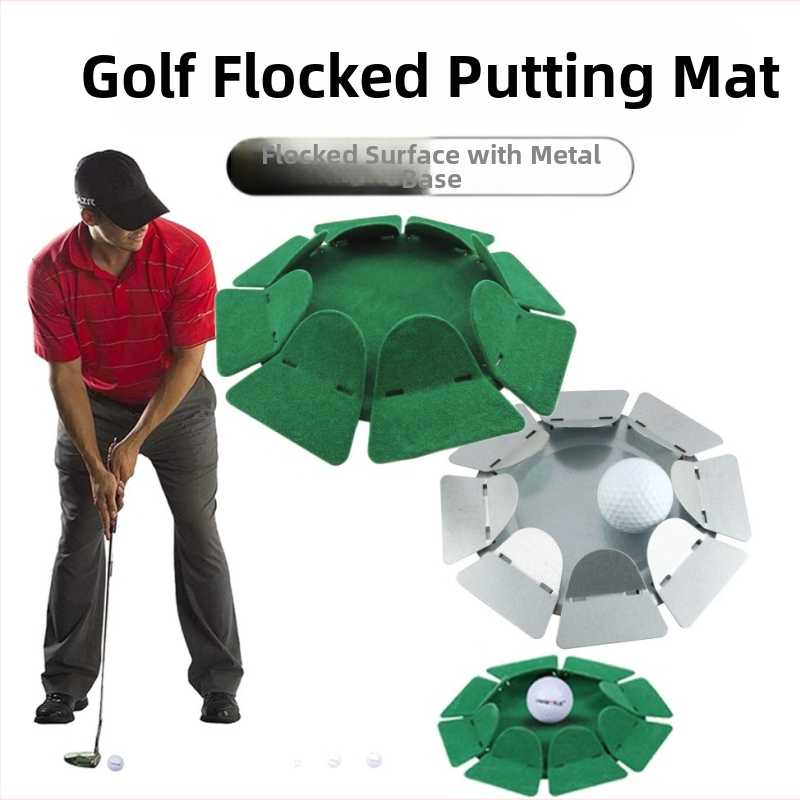 Népszerű golfütő korong, röpített, hordozható mini szimulált lyukkupa koronggolf gyakorló kellékek