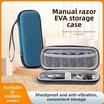 Eva borotva kézi kozmetikai táska Gillette Labs termo borotvatáska Régi vágású univerzális borotvatároló doboz