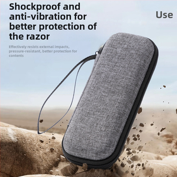Eva borotva kézi kozmetikai táska Gillette Labs termo borotvatáska Régi vágású univerzális borotvatároló doboz