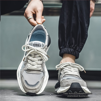 Ανδρικά Παπούτσια Putian Χειμερινά Παπούτσια Mesh Niche Νεανικά Casual All-match Μαλακή Σόλα Ελαφριά Τρέξιμο Μοντέρνα Παπούτσια Φθινόπωρο και Χειμώνας