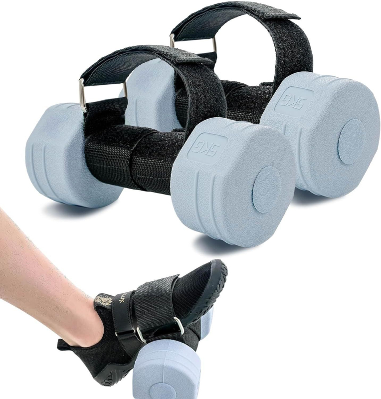 Amazon TEMU Гореща разпродажба Регулируема лента за тренировка на крака Сила на глезена Йога Защита на глезена Каишка за дъмбели Слаба лента за крака