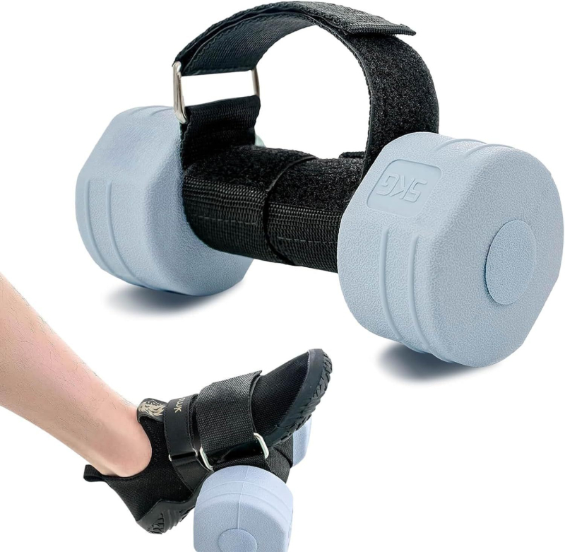 Amazon TEMU Гореща разпродажба Регулируема лента за тренировка на крака Сила на глезена Йога Защита на глезена Каишка за дъмбели Слаба лента за крака