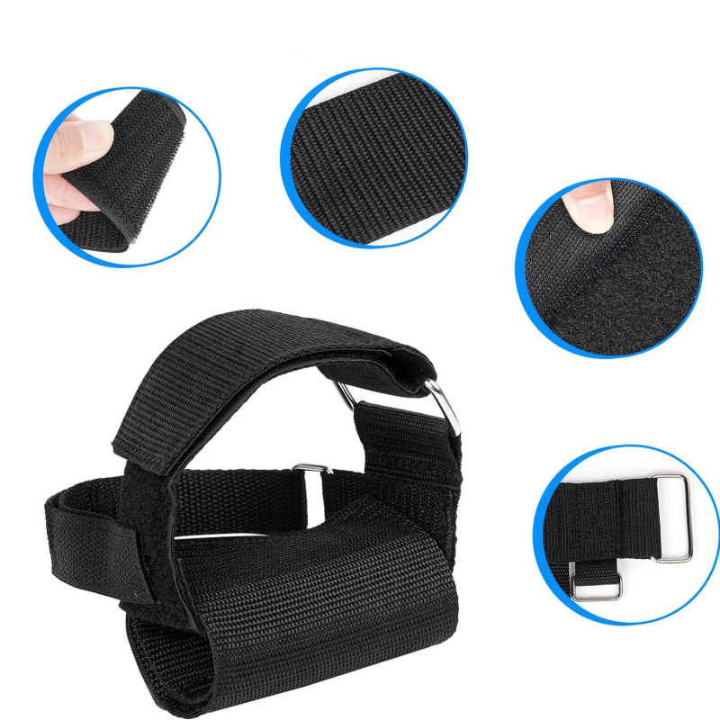 Amazon TEMU Гореща разпродажба Регулируема лента за тренировка на крака Сила на глезена Йога Защита на глезена Каишка за дъмбели Слаба лента за крака