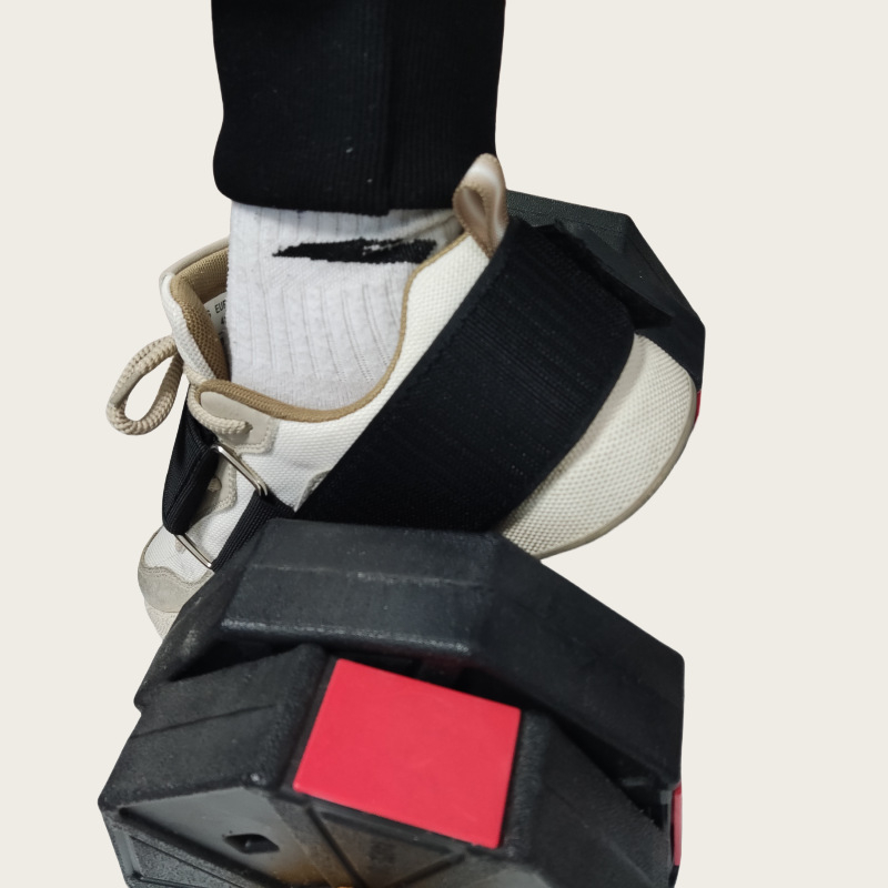 Amazon TEMU Гореща разпродажба Регулируема лента за тренировка на крака Сила на глезена Йога Защита на глезена Каишка за дъмбели Слаба лента за крака