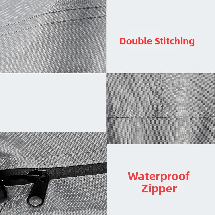 Vodotesný kryt na kajak Amazon Cross Border Outdoor, látka 420D Oxford, kanoe, nepremokavý ochranný vak na loď a slnečné lúče.