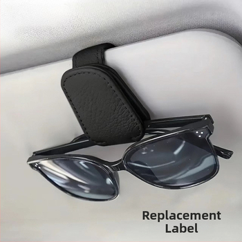 Κλιπ γυαλιών αυτοκινήτου Κουτί γυαλιών αποθήκευσης Αντηλιακό αυτοκινήτου αυτοκινήτου Πολυλειτουργικό κλιπ αποθήκευσης Μαγνητικό κλιπ γυαλιών ηλίου με αναρρόφηση