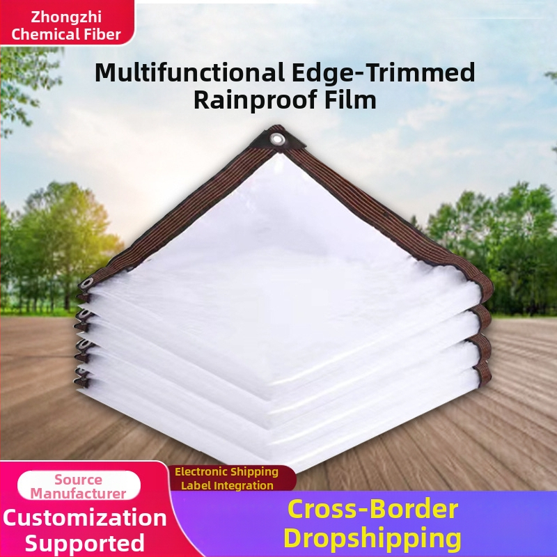 πλαστικό αδιάβροχο ύφασμα pe H διαφανές αδιάβροχο ύφασμα με κάλυψη άκρων εξωτερικό εμπόριο Amazon παχύφυτο λουλούδι κρύο-ανθεκτικό θερμομονωτικό φιλμ αδιάβροχο