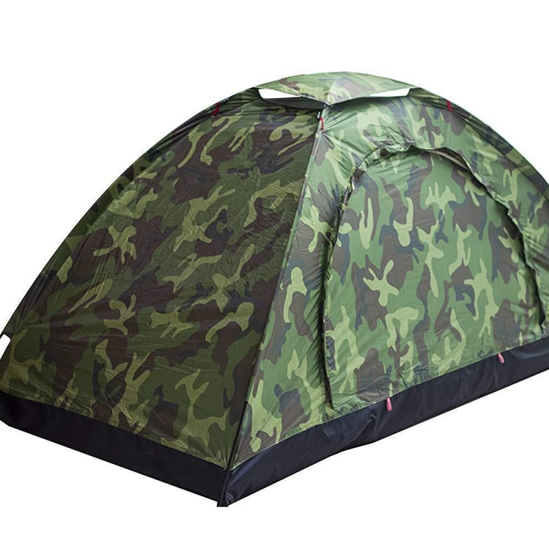 Hulgimüük ühekihiline käeshoitav välituristidele mõeldud mägironimistelk, kergesti ehitatav, telkimisstiilis kamuflaažtelk, veekindel ja UV-kindel