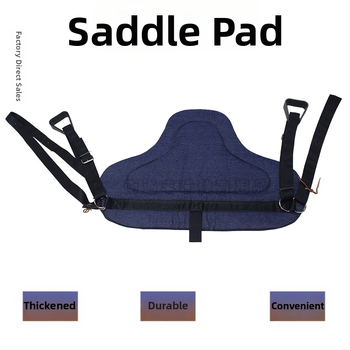Lovagló nyeregvédő pedállal Battleback pad pamut farmer lélegző izzadságelnyelő lovas izzadságtartó fiók Horse Factory