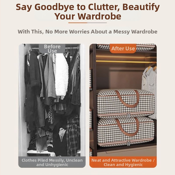 Didelės talpos lovatiesės krepšys, studentų bagažo apdailos krepšys, drėgmei atsparus vandeniui atsparus krepšys, namų laikymo krepšys drabužiams