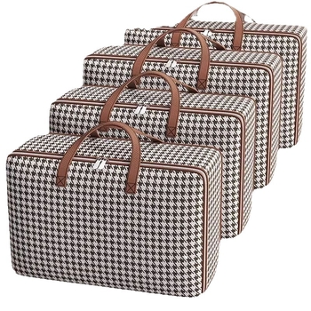 Didelės talpos lovatiesės krepšys, studentų bagažo apdailos krepšys, drėgmei atsparus vandeniui atsparus krepšys, namų laikymo krepšys drabužiams