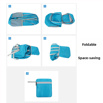 Πτυσσόμενο σακίδιο πλάτης εξωτερικού χώρου Unisex τσάντα ορειβασίας casual ταξίδια φορητό μικρό σακίδιο πλάτης δερμάτινη τσάντα νέο